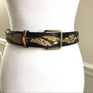 Wehmeier’s Snake Skin Belt